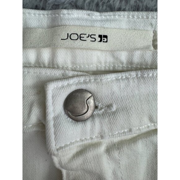 Joes Womens White Denim Shorts NWT W32 93% Cotton 2" Inseam Classic Fit - Picture 2 of 14
